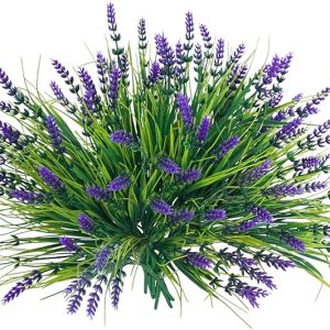 12 Bundles Artificial Plants Flowers