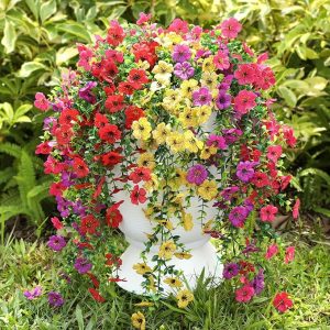 Artificial Hanging Flowers for Outdoors