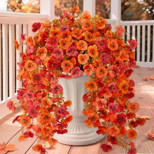 Artificial Fall Flowers for Outdoor