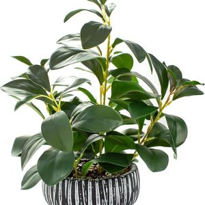 Artificial Plants Decor Greenery Fake Succulents
